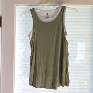 Kindred Bravely Nursing Maternity Seafoam Tank Size Medium